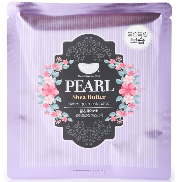 Гидрогелевая маска для лица с маслом ши и жемчужной пудрой Koelf Pearl & Shea Butter Mask