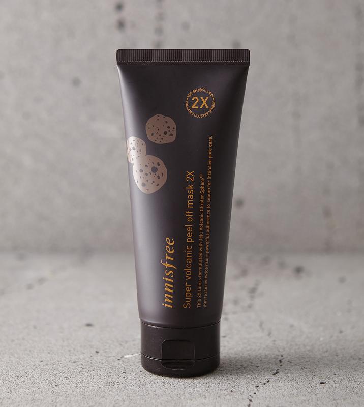 Маска-пленка с вулканической глиной Innisfree Super Volcanic Peel Off Mask 2X
