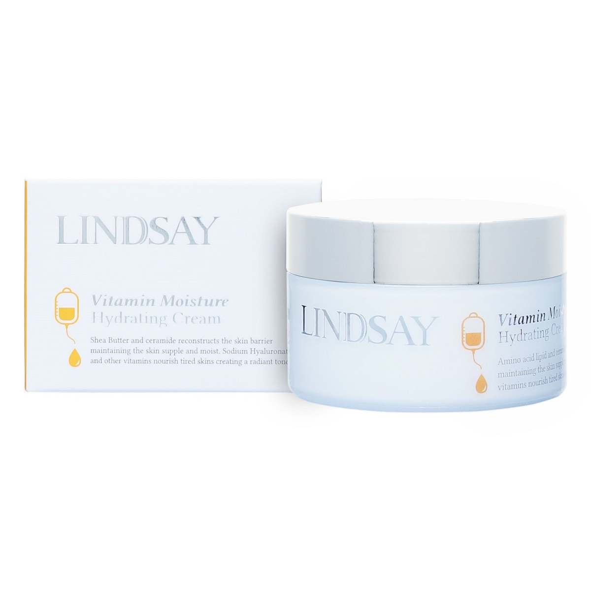 Увлажняющий крем для лица с витаминами Lindsay Vitamin Moisture Hydrating Cream