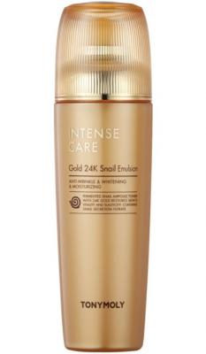 Эмульсия для лица с муцином улитки и коллоидным золото TONYMOLY INTENSE CARE Gold 24K Snail Emulsion