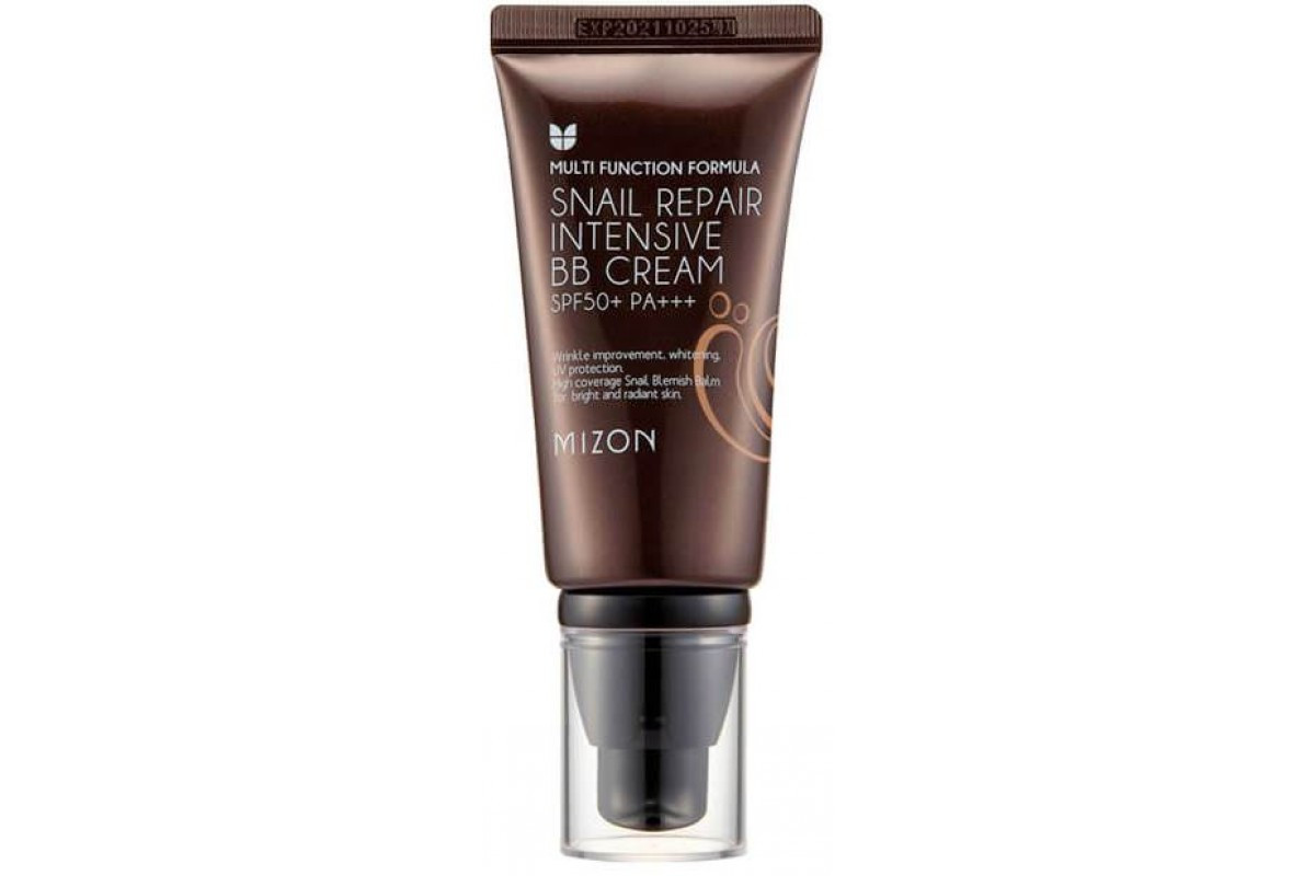 ББ-крем с экстрактом муцина улитки MIZON Snail Repair Intensive BB Cream SPF50+ РА+++ #21