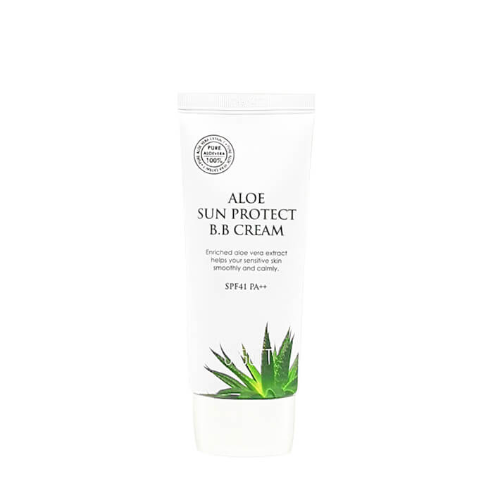 ВВ-крем с экстрактом алоэ JIGOTT Aloe Sun Protect BB Cream Spf41 Pa++