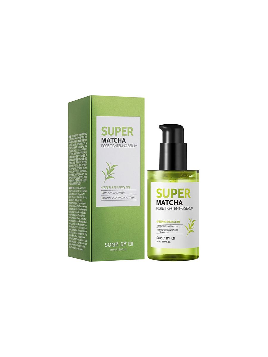 Сыворотка для сужения пор с экстрактом чая матча SOME BY MI SUPER MATCHA  PORE TIGHTENING SERUM