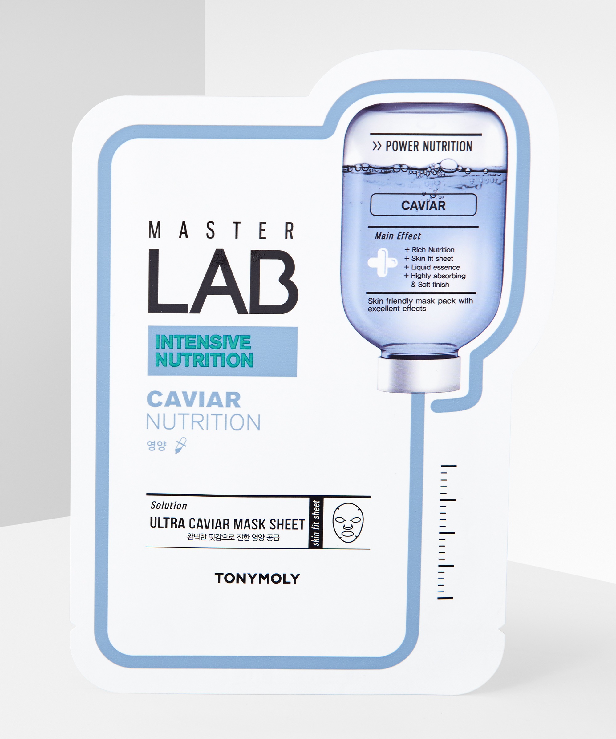 Тканевая маска для лица с экстрактом черной икры TONYMOLY MASTER LAB ULTRA CAVIAR MASK SHEET