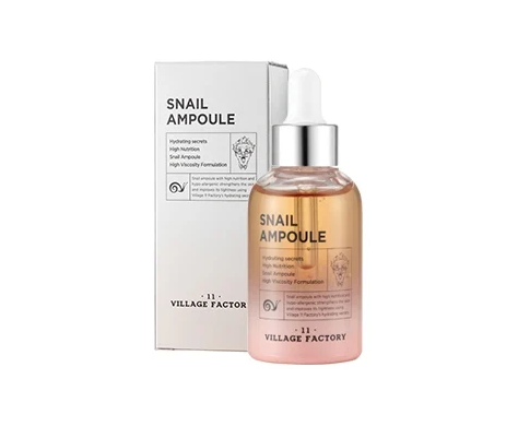 Сыворотка для лица с муцином улитки VILLAGE 11 FACTORY Snail Ampoule