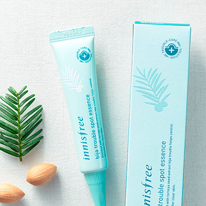 Противовоспалительная эссенция для точечного применения Innisfree Bija Trouble Spot Essence