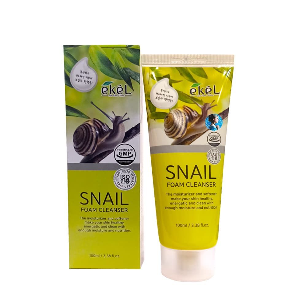 Пенка для умывания с муцином улитки EKEL Foam Cleanser Snail