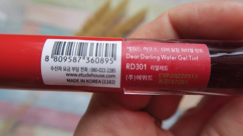 Гелевый тинт для губ ETUDE HOUSE Et.Dear Darling Water Gel Tint RD301