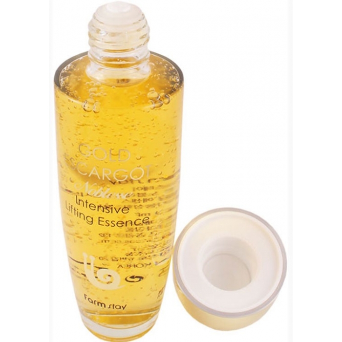 Лифтинг-эссенция с муцином королевской улитки FarmStay Gold Escargot Noblesse Intensive Lifting Essence