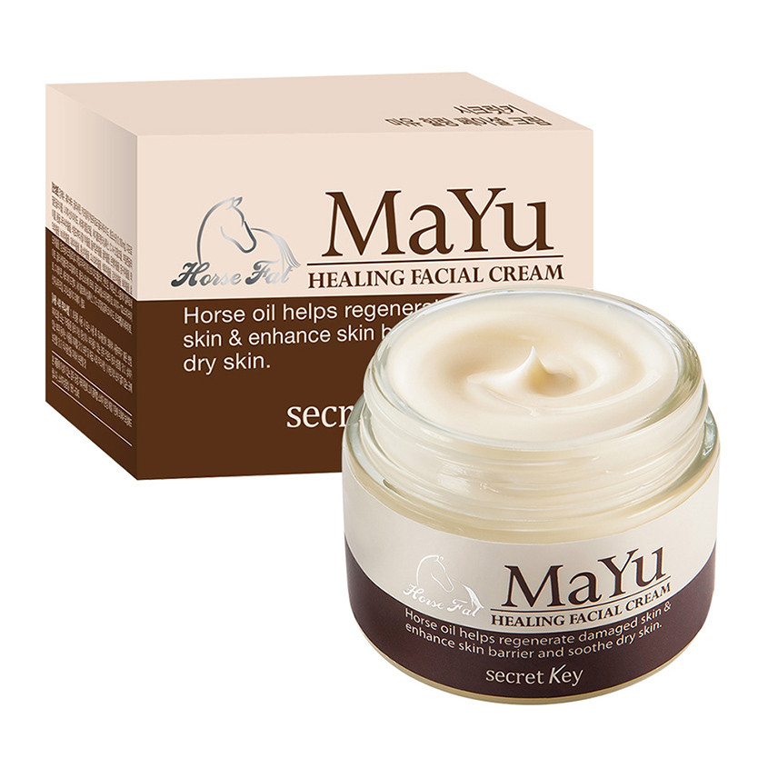 Крем для лица с лошадиным жиром Secret Key MAYU Healing Facial Cream