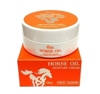 Крем для лица с лошадиным жиром 100 мл Ekel Moisture Cream Horse Oil