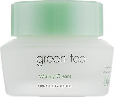 Крем для лица с экстрактом зеленого чая IT'S SKIN Green Tea Watery Cream