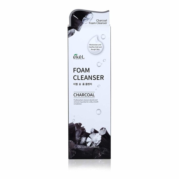 Пенка для умывания с экстрактом древесного угля EKEL Foam Cleanser Charcoal