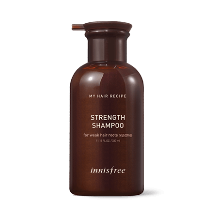 Укрепляющий шампунь против выпадения Innisfree My Hair Recipe Strength Shampoo For Weak Hair Roots