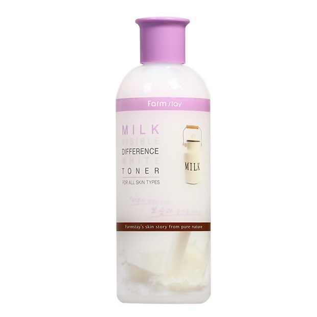 Увлажняющий Тонер с молочными протеинами FarmStay Milk Visible Difference Moisture White Toner