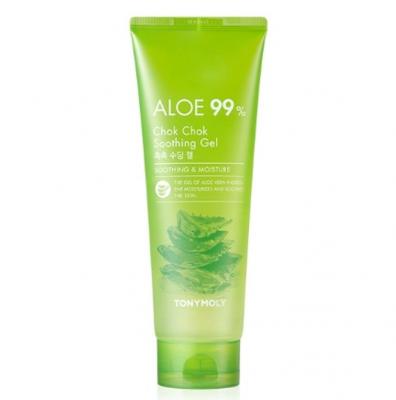 Увлажняющий гель с экстрактом алоэ вера TONYMOLY ALOE 99% Chok Chok Soothing Gel