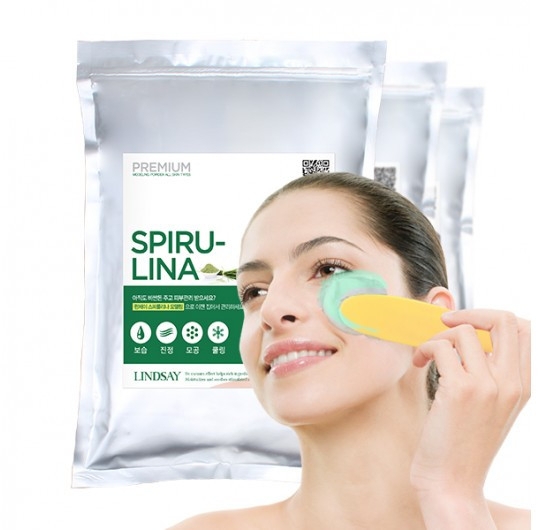 Альгинатная маска с водорослями Lindsay Spirulina Modeling Mask