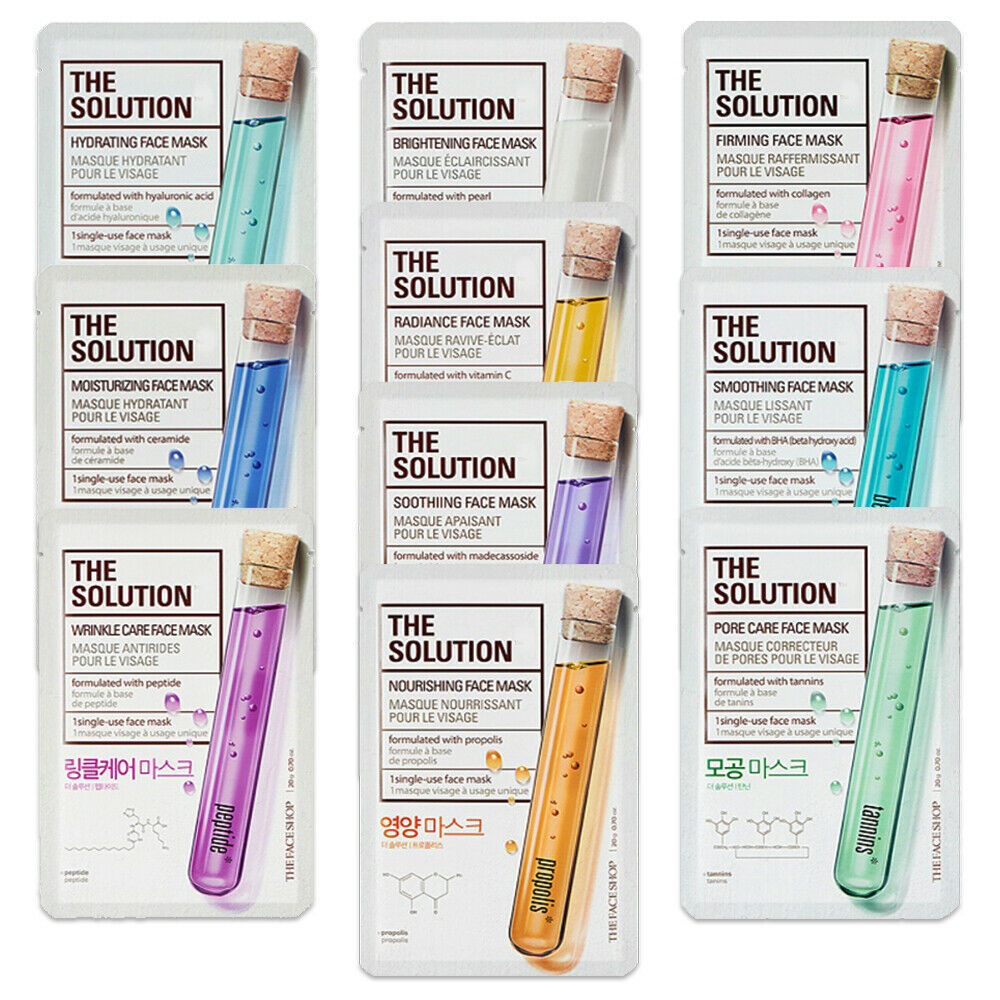 Питательная маска для лица THE FACE SHOP The Solution Nourishing Face Mask