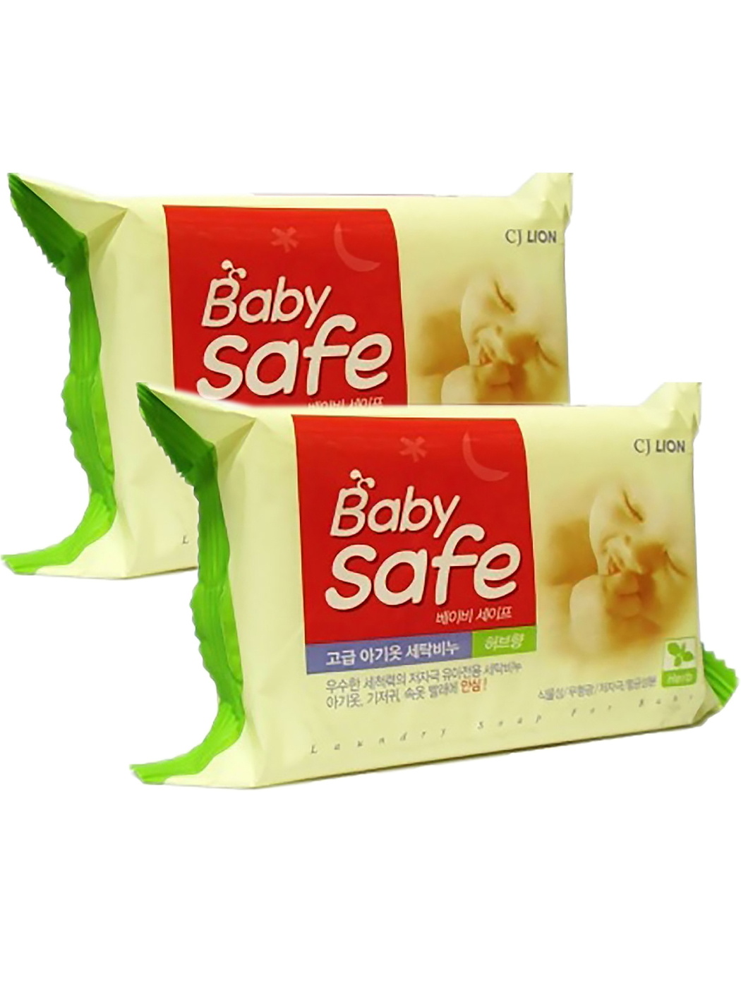 Детское мыло с ароматом трав LION BABY SAFE 190g
