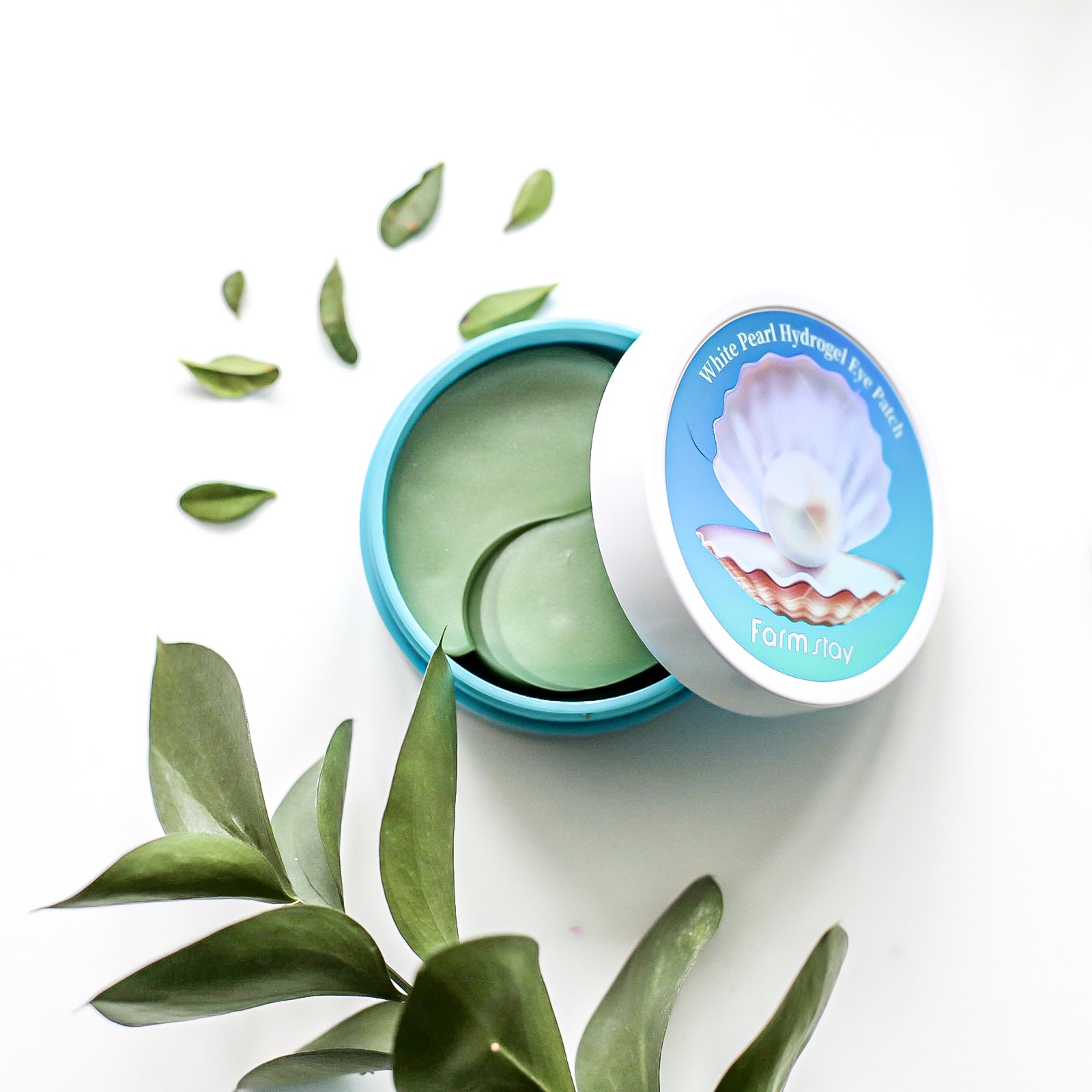 Гидрогелевые патчи для глаз с экстрактом жемчуга FarmStay White Pearl Hydrogel Eye Patch