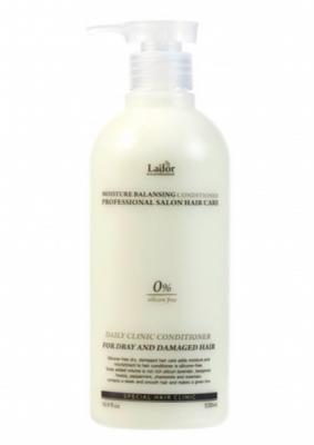 Увлажняющий бессиликоновый бальзам для волос La'dor Moisture Balancing Conditioner 530мл