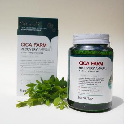Ампульная сыворотка для лица с центеллой азиатской FarmStay Cica Farm Recovery Ampoule