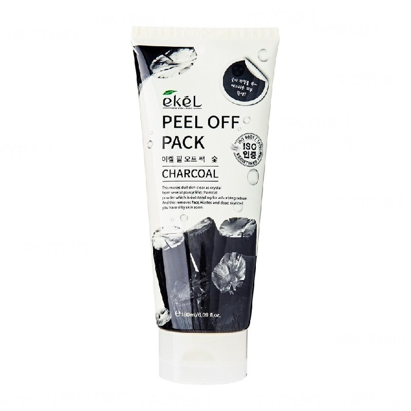 Маска-пленка с экстрактом древесного угля EKEL Peel off pack Charcoal