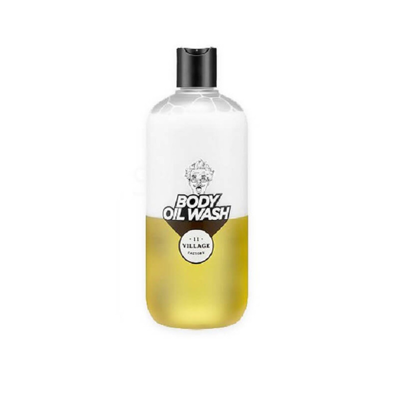 Двухфазный гель масло для душа с арганой VILLAGE 11 FACTORY Relax Day Body Oil Wash 500ml