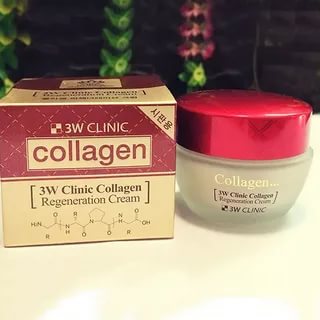 Восстанавливающий крем для лица с коллагеном 3W CLINIC Collagen Regeneration Cream
