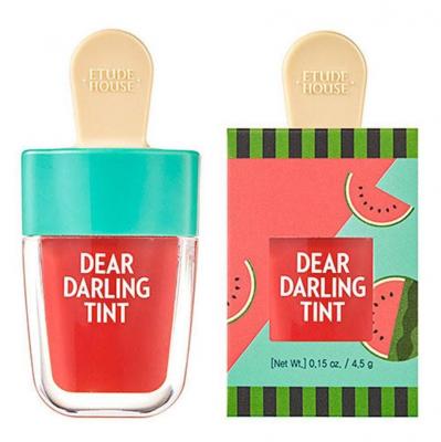 Увлажняющий гелевый тинт для губ Etude House Dear Darling Water Gel Tint Watermelon Red