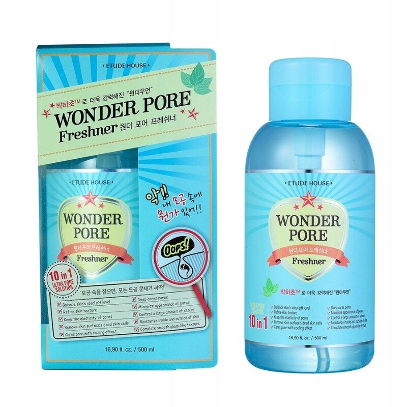 Тонер для очищения пор ETUDE HOUSE Wonder Pore Freshner 10 in 1
