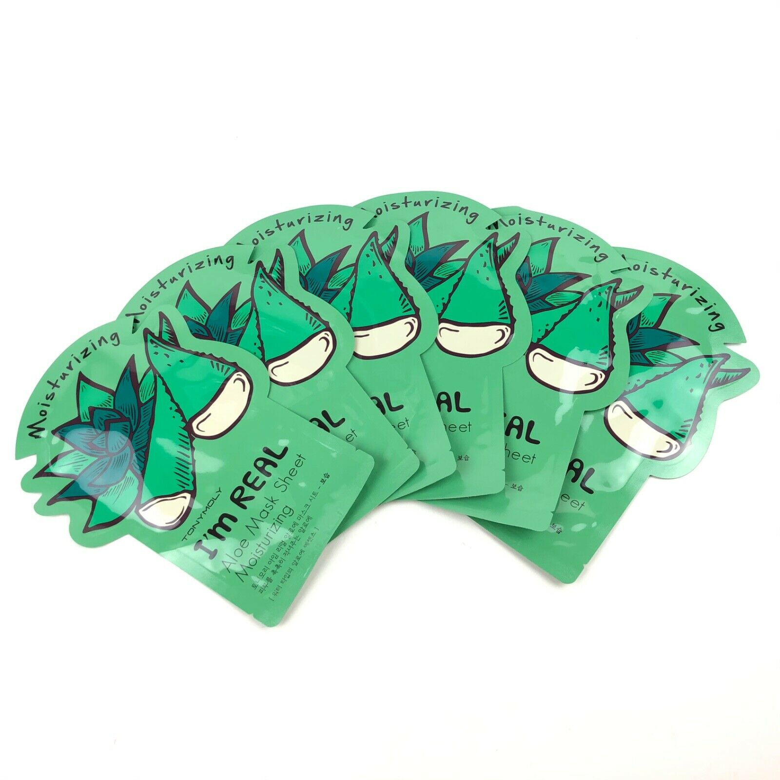 Тканевая маска для лица с экстрактом алоэ вера увлажняющая TONYMOLY I'm ALOE Mask Sheet Moisturizing