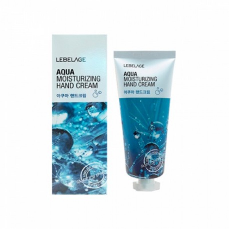 Крем для рук увлажняющий с морской водой 100 мл Lebelage Moisturizing Hand Cream Aqua