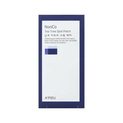 Лечебные патчи от акне с чайным деревом A'PIEU Nonсo Tea Tree Spot Patch
