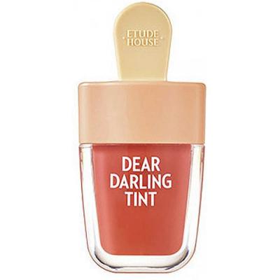 Увлажняющий гелевый тинт для губ Красный Абрикос ETUDE HOUSE Dear Darling Water Gel Tint Apricot Red
