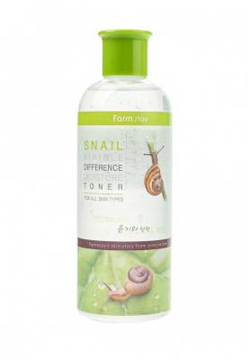 Увлажняющий тонер с муцином улитки FarmStay Snail Visible Difference Moisture Toner