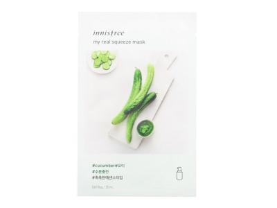 Маска для лица с соком огурца Innisfree My Real Squeeze Mask Cucumber
