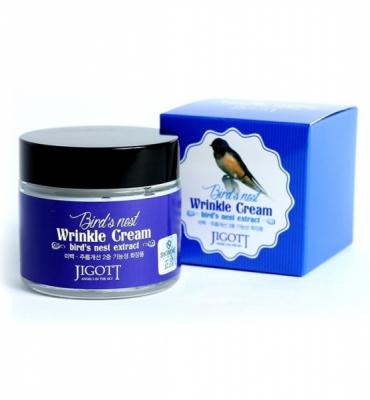 JIGOTT Антивозрастной крем с экстрактом ласточкиного гнезда Bird'S Nest Wrinkle Cream