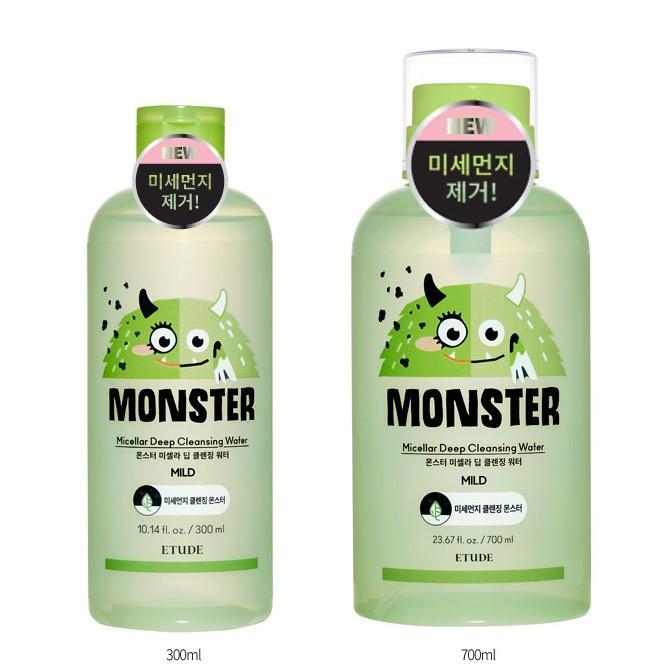 Мицеллярная вода для глубокого очищения ETUDE HOUSE Monster Micellar Deep Cleansing Water Mild
