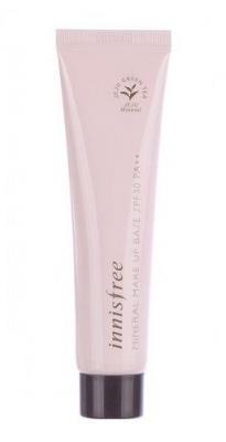 Персиковая минеральная корректирующая база праймер под макияж Innisfree Mineral Make Up Base Peachy Peach SPF30/PA++