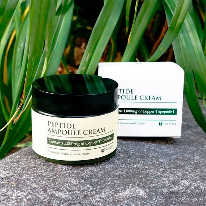 Пептидный крем для лица 50мл MIZON Peptide Ampoule Cream