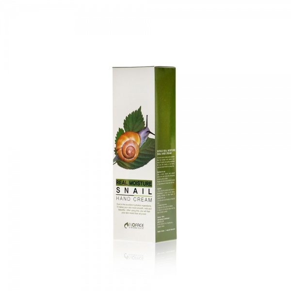 Крем для рук с муцином улитки JIGOTT Real Moisture Snail Hand Cream