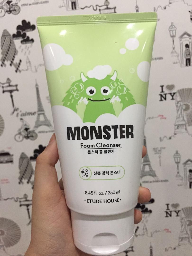 Освежающая пенка для умывания ETUDE HOUSE Monster Foam Cleanser 250ml