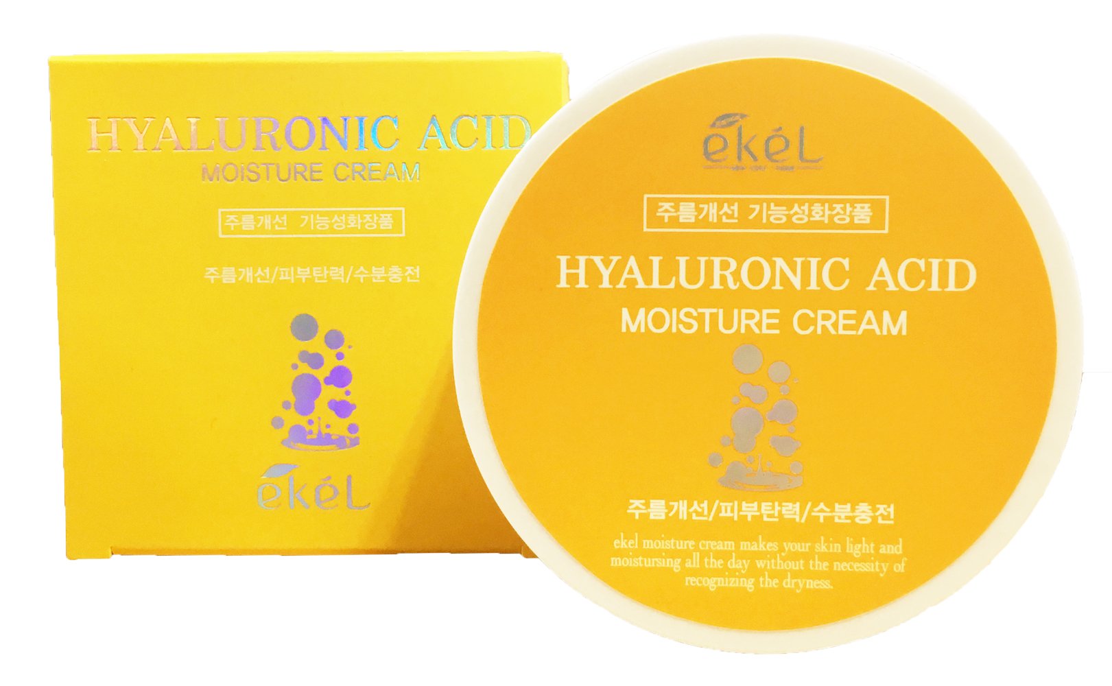 Увлажняющий крем для лица с гиалуроновой кислотой  EKEL Moisture Cream Hyaluronic Acid