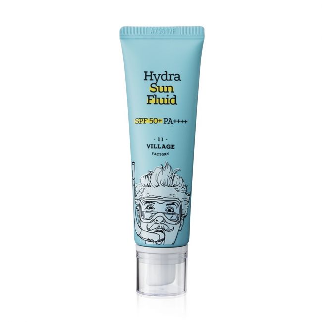 Увлажняющий солнцезащитный крем-флюид VILLAGE 11 FACTORY Hydra Sun Fluid SPF50+ PA++++ 25ml