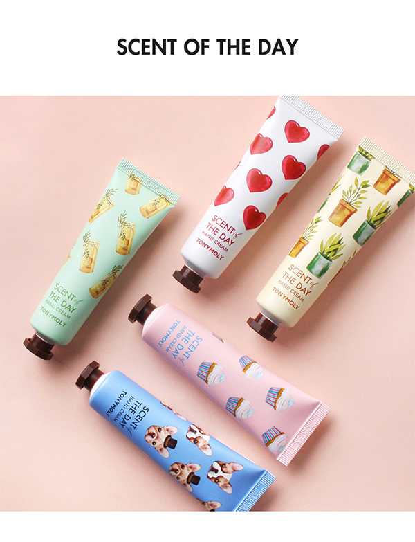 Крем для рук c экстрактом бергамота, розы, жасмина, ван TONYMOLY SCENT of THE DAY HAND CREAM SO COOL