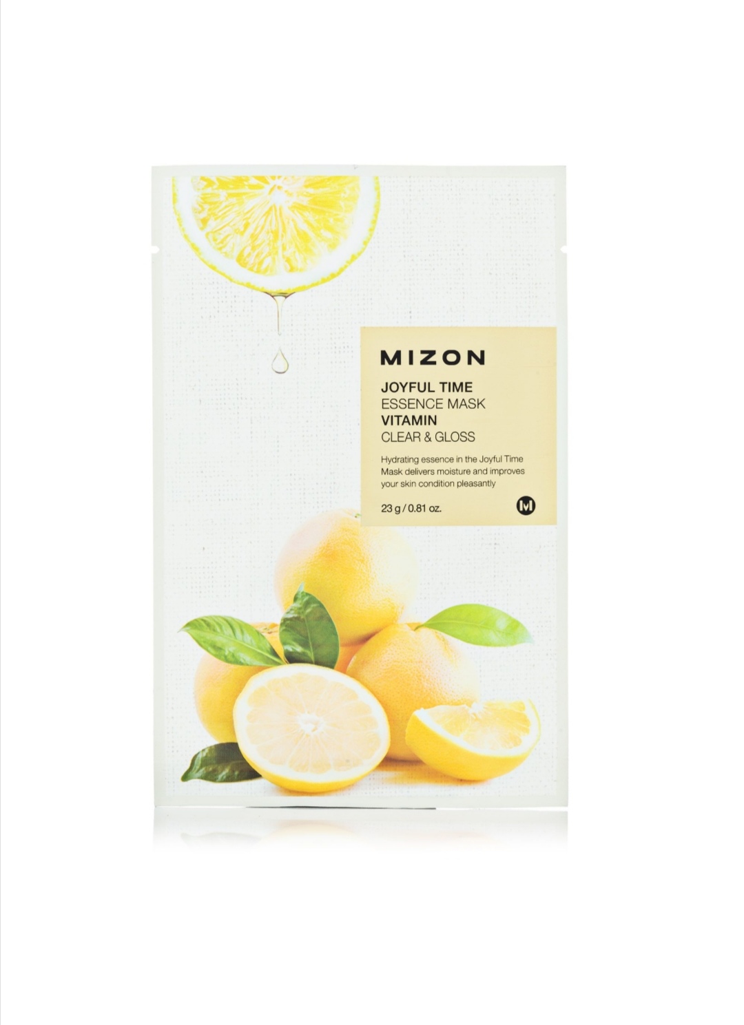 Маска для лица с витамином С MIZON Joyful Time Essence Mask Vitamin C