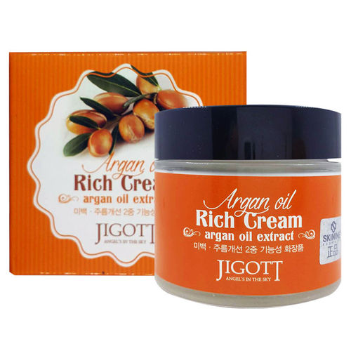 Крем для лица с аргановым маслом JIGOTT Argan Oil Rich Cream