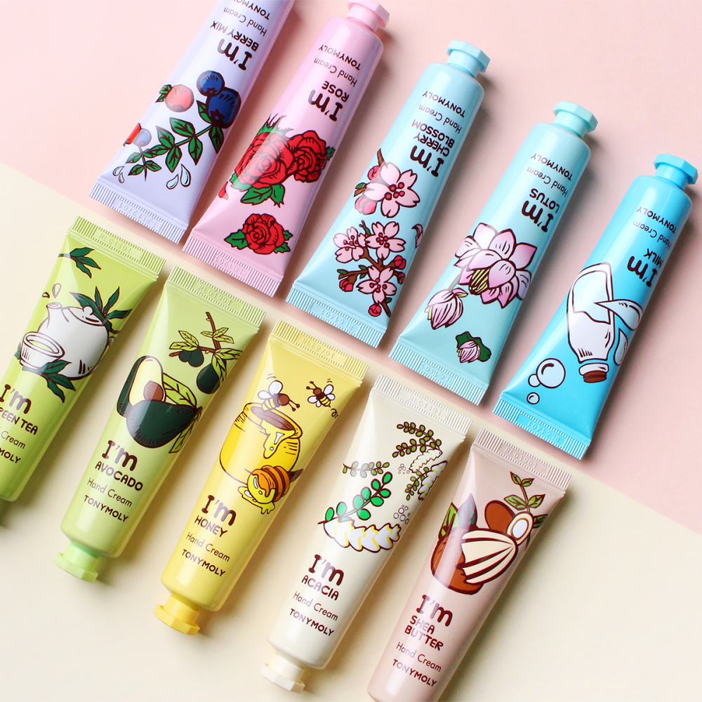 HAND CREAM Berry Mix Питательный крем для рук с экстрактом ягод TONYMOLY I’M