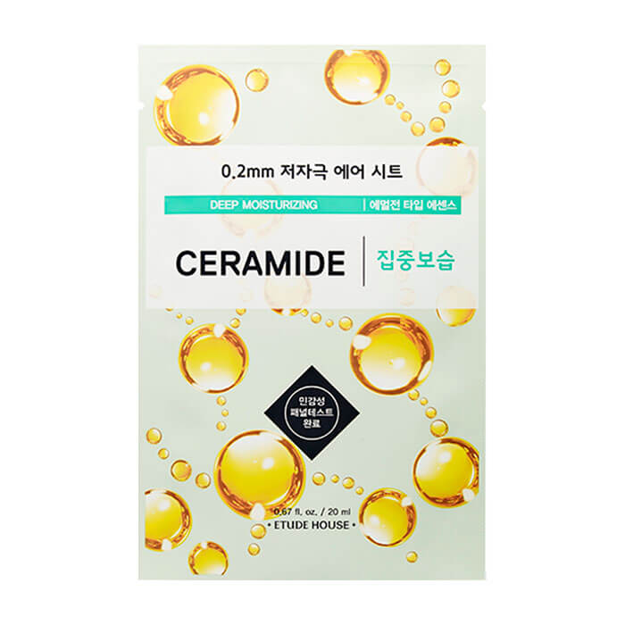 Маска для лица тканевая с керамидами ETUDE HOUSE 0.2 Therapy Air Mask Ceramide Deep Moisturizing
